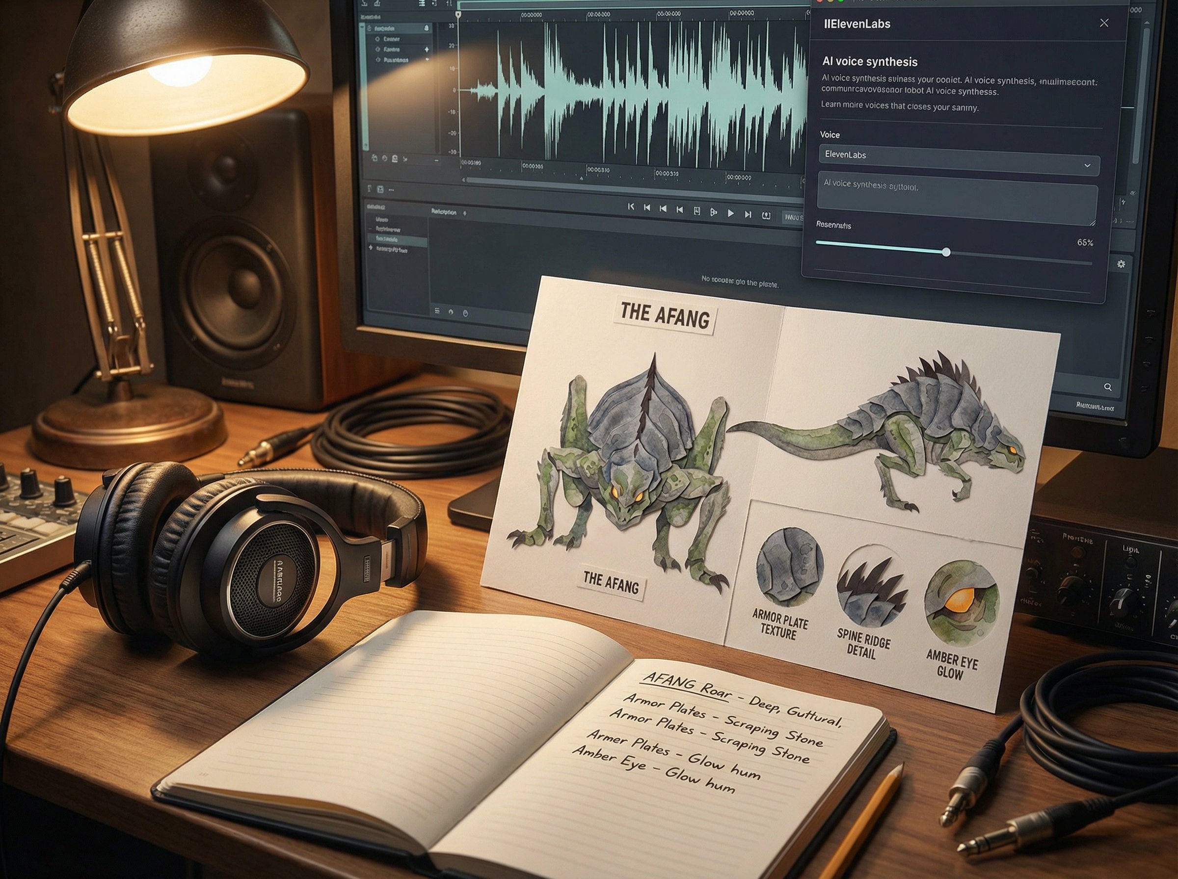 Sound design example