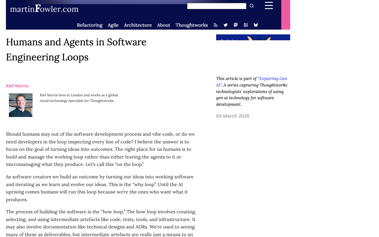 Screenshot of Martin Fowler