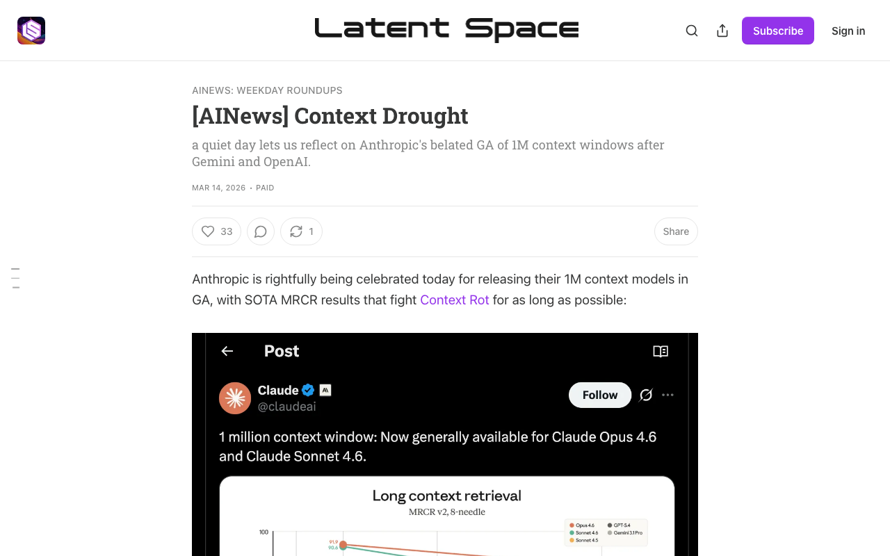 Screenshot of Latent Space