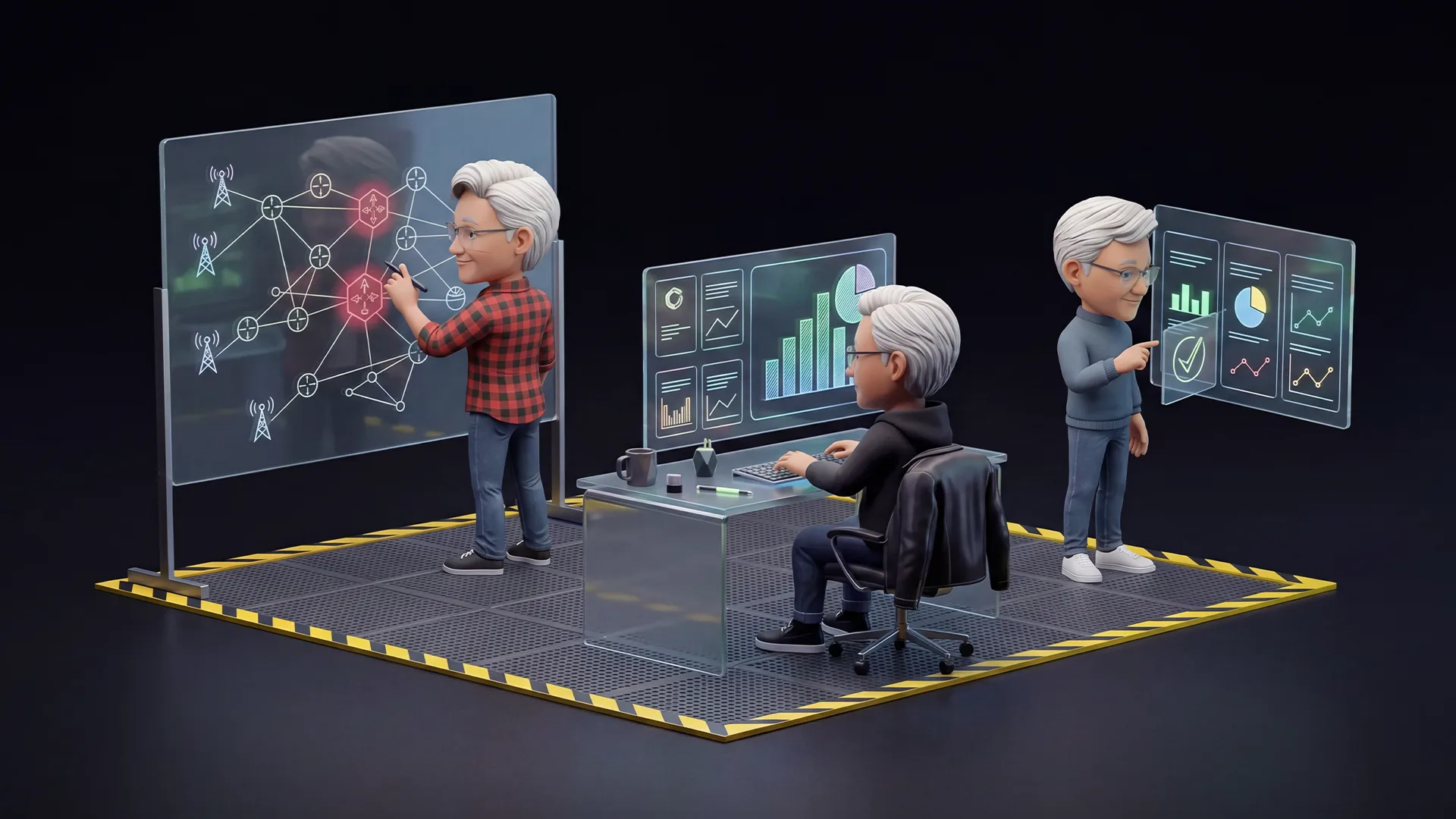 Building Autonomous Telecom Networks with Agentic AI