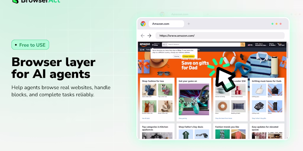 BrowserAct: Specialized Browser Automation for AI Agents