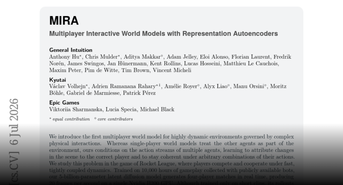 Multiplayer Interactive World Models for Dynamic Physics Environments