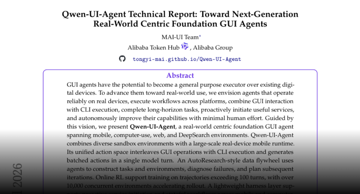 Qwen-UI-Agent: A Foundation GUI Agent for Real-World Cross-Platform Workflows