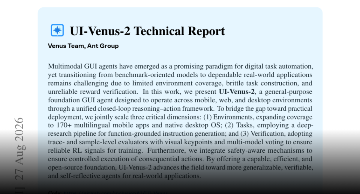 UI-Venus-2: A Unified General-Purpose GUI Agent for Mobile, Web, and Desktop