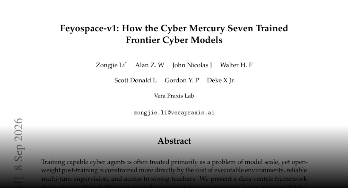 How Cyber Mercury Seven Trains Advanced Cyber Models