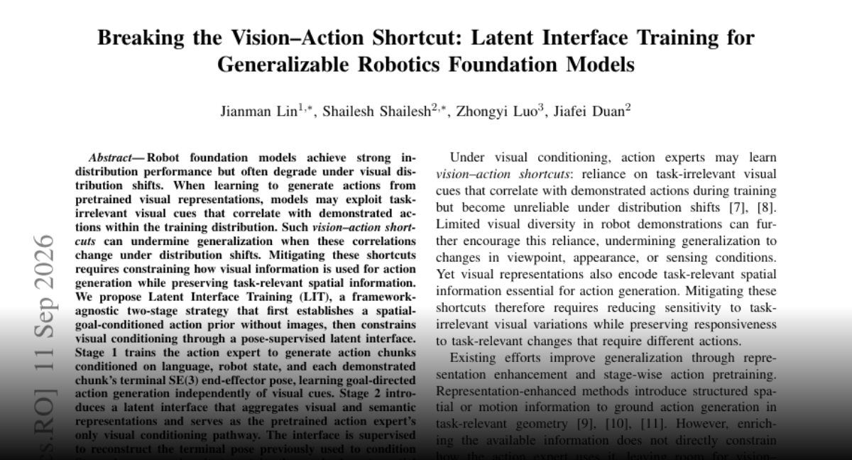 Improving Robot Foundation Models' Generalization with Latent Interface Training