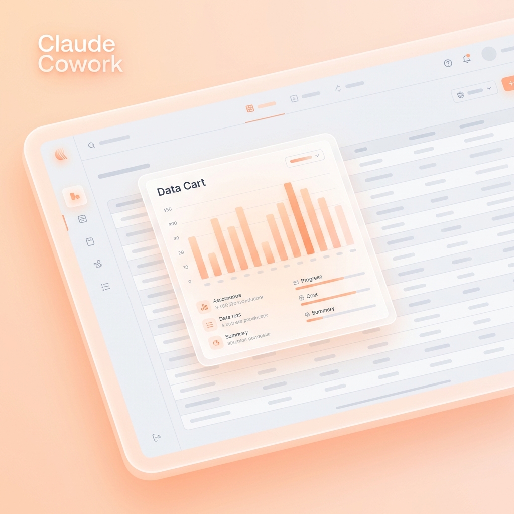 Cowork Data Analysis UI Concept