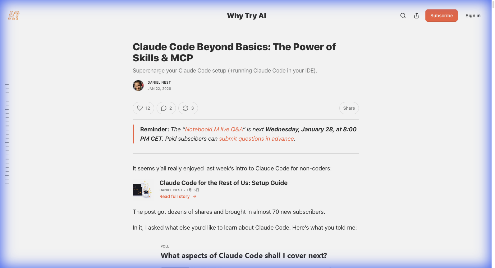 Claude Skills vs MCP
