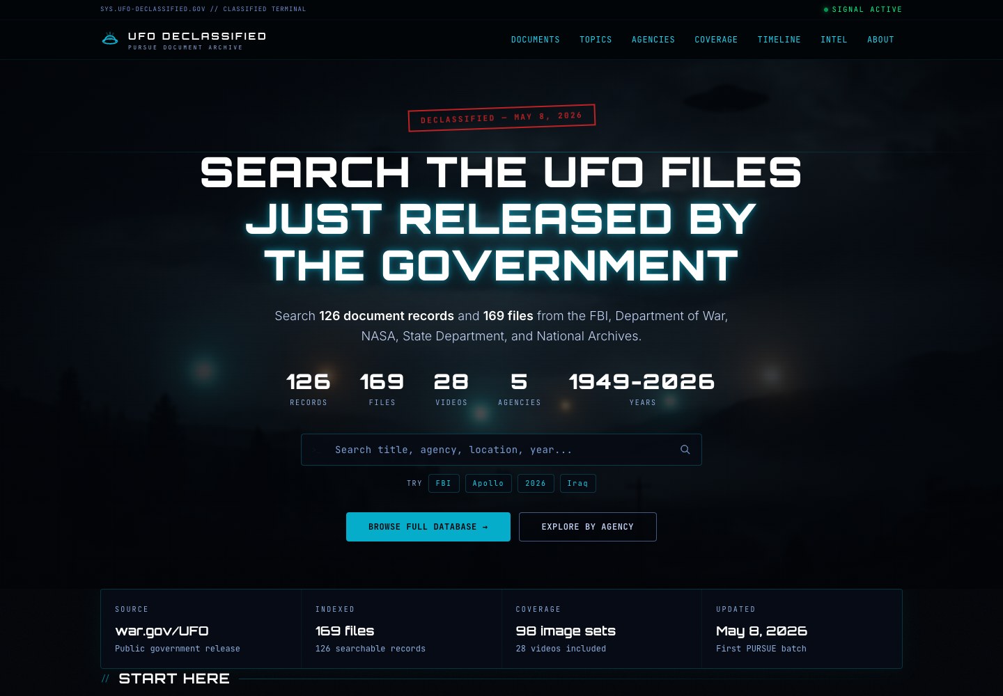 UFO Declassified screenshot